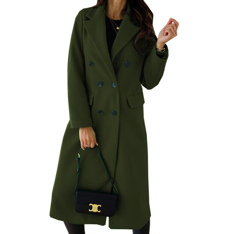 Women's creation double-breasted coat stylish Lune London