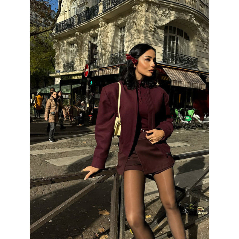 Women Stylish and Casual High-Cut Transition Jacket Lune London