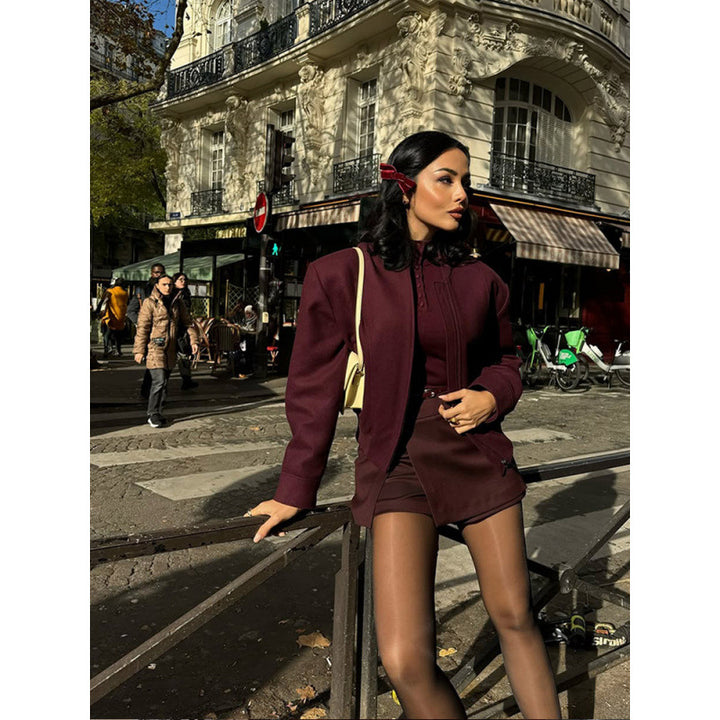 Women Stylish and Casual High-Cut Transition Jacket Lune London
