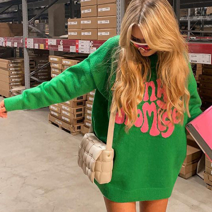 Ladies Oversized Chic Sweater