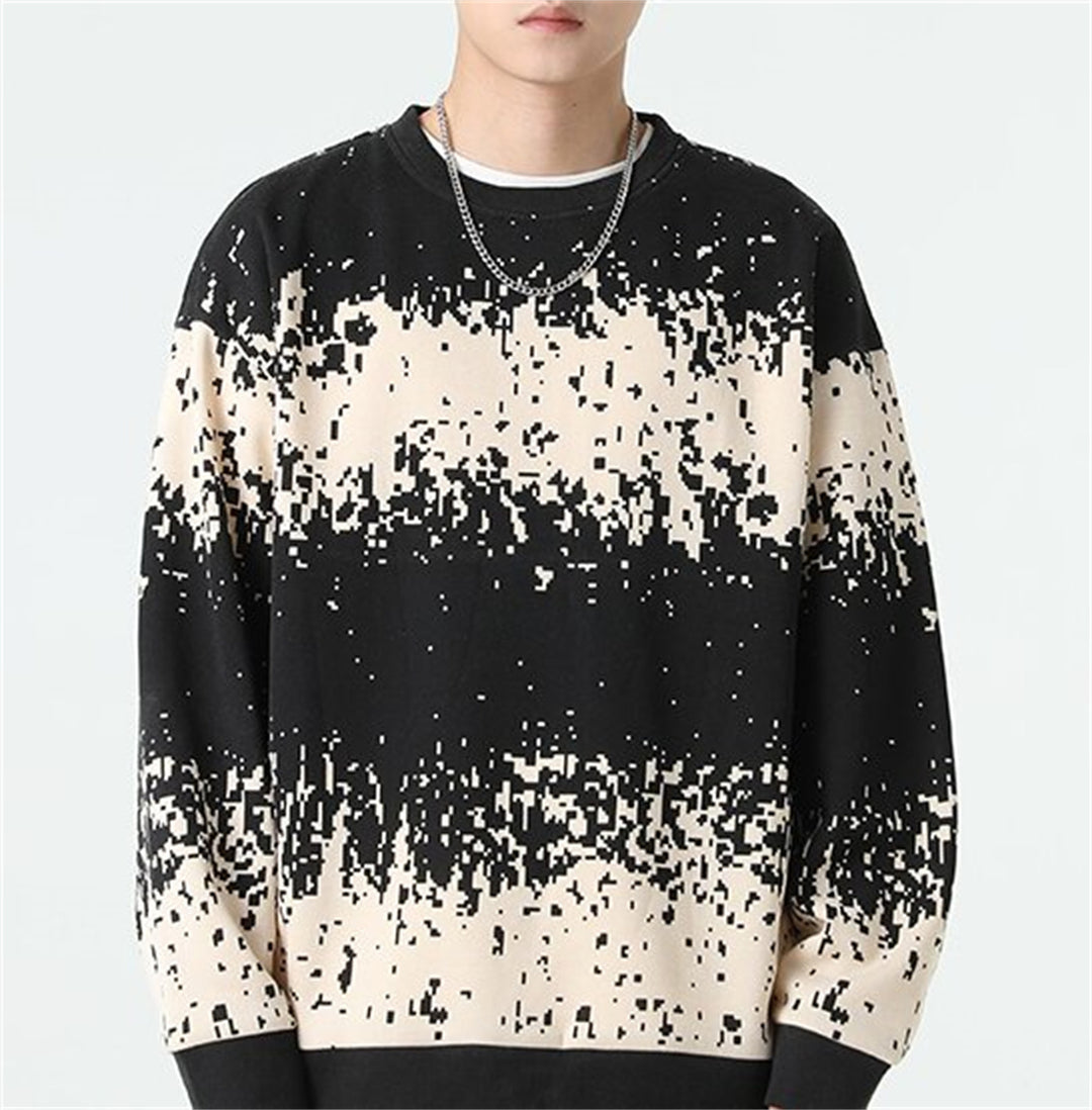 Men's sweatshirt with modern digital print Lune London
