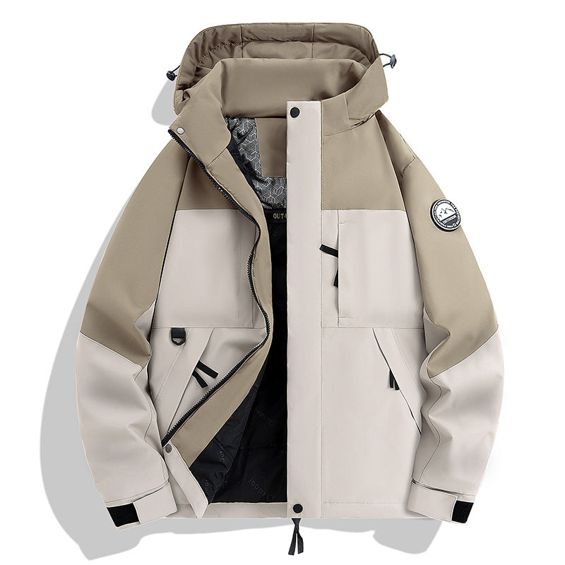 Men's Waterproof and Breathable Softshell Outdoor Jacket Amarae