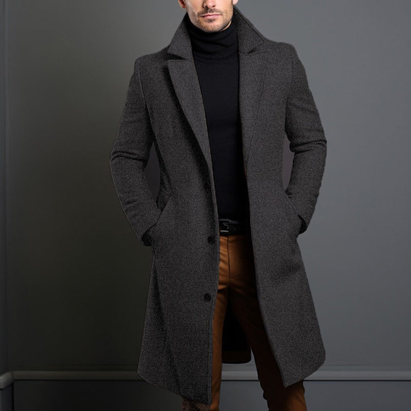 Elegant wool coat for men Amarae