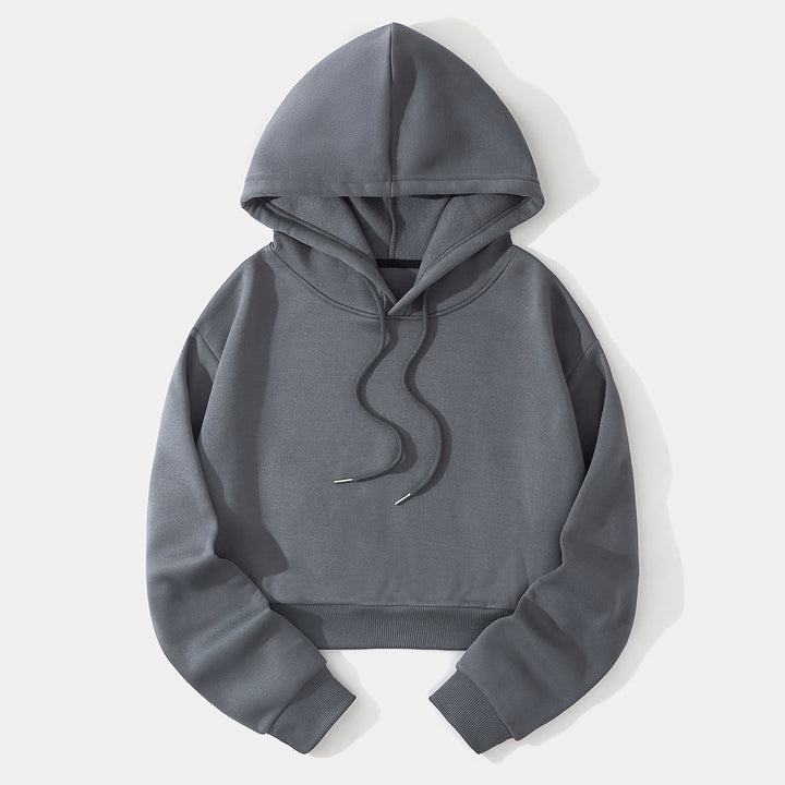 Amarae Casual Cropped Hoodie for Women