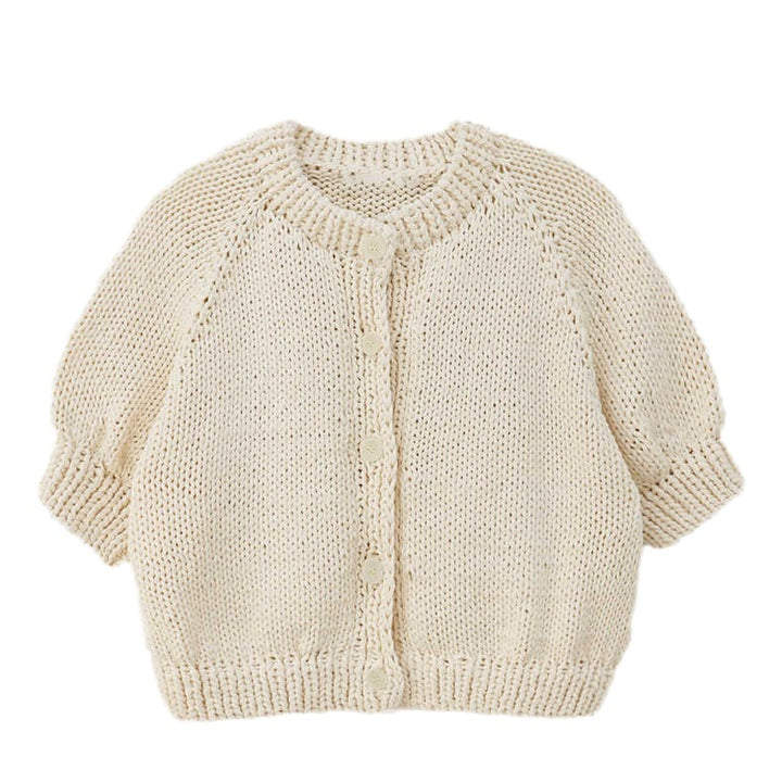 Pull en tricot à la mode pour femmes avec manches bouffantes Chic & Stil