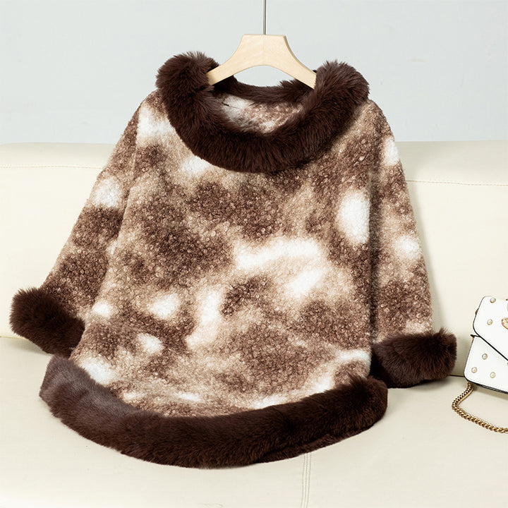 Ladies oversized cozy blanket Lune London