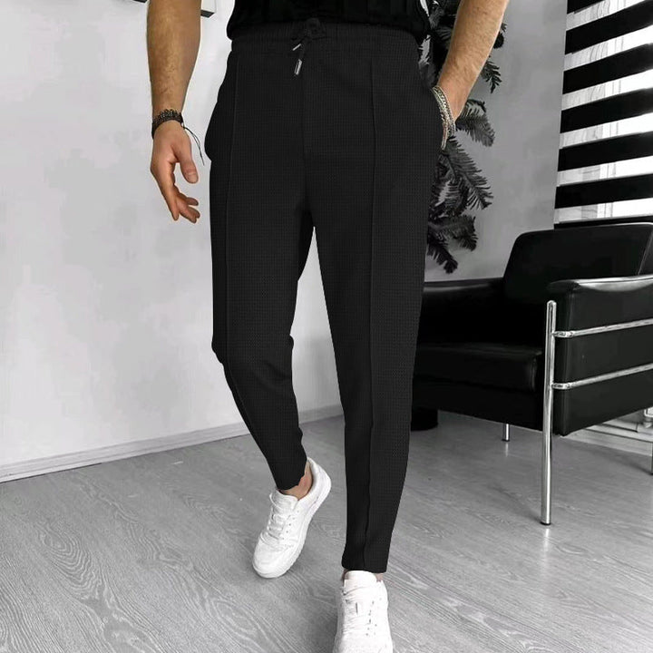 Lune London | Men's Stylish Chino Pants with Elastic Waist and Practical Pockets