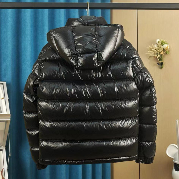 Women's High Gloss Down Jacket Chic Und Stil