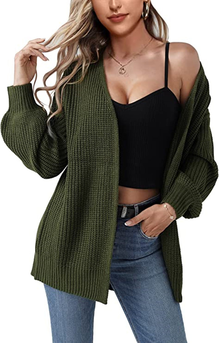 Ladies Casual Knit Cardigan with an impressive structured design and a relaxed chic fit