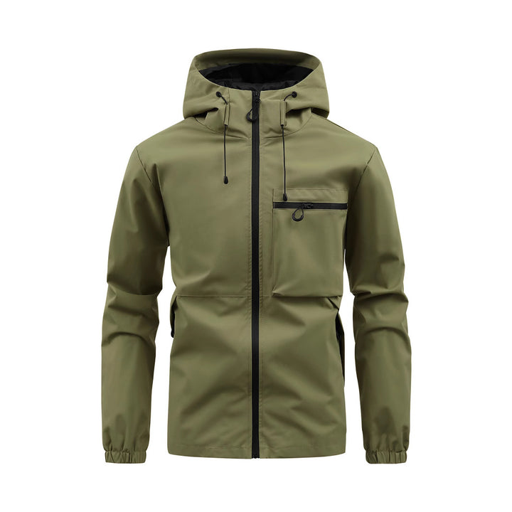 Men's all-weather waterproof jacket with adjustable waist Amarae