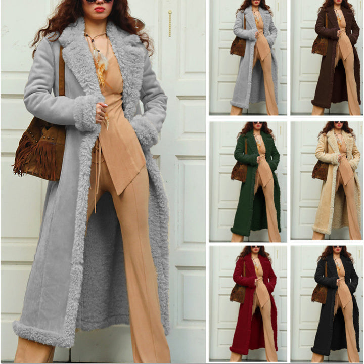 Luxury faux fur coat for ladies Lune London