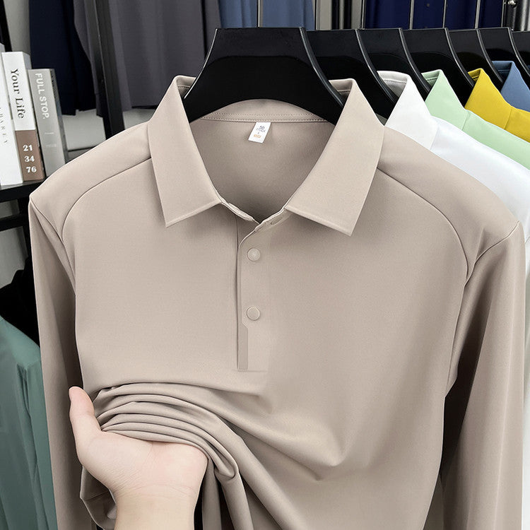 Sporty polo shirt for men with innovative moisture regulation Lune London