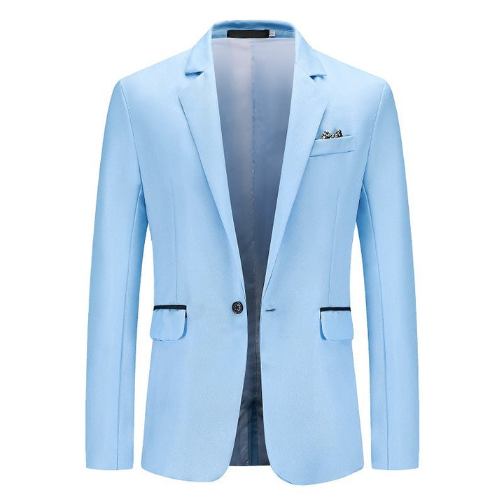 Men's Elegant Suit Blazer with Fine Texture and Modern Cut Amarae