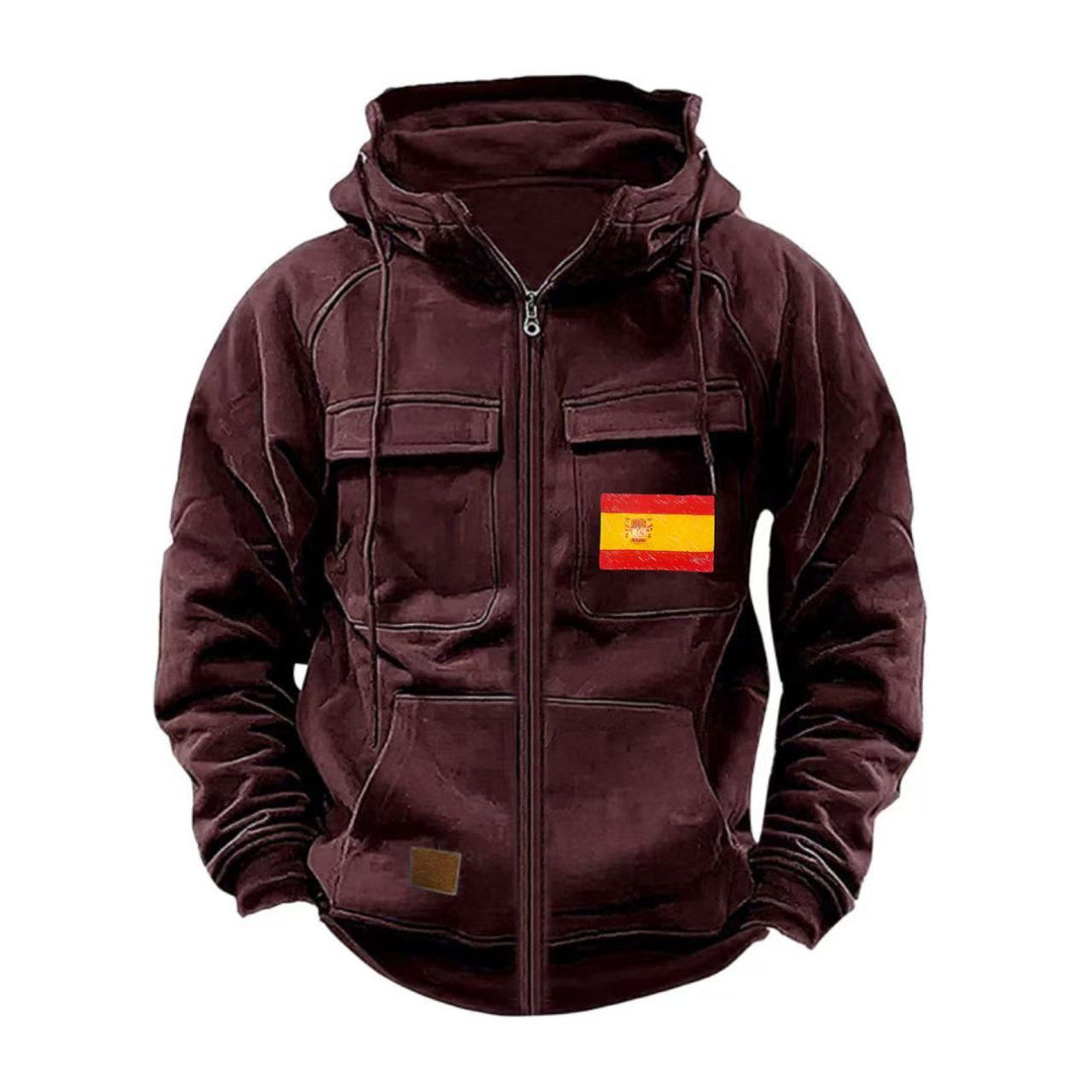 Functional jacket for men with multiple pockets Lune London