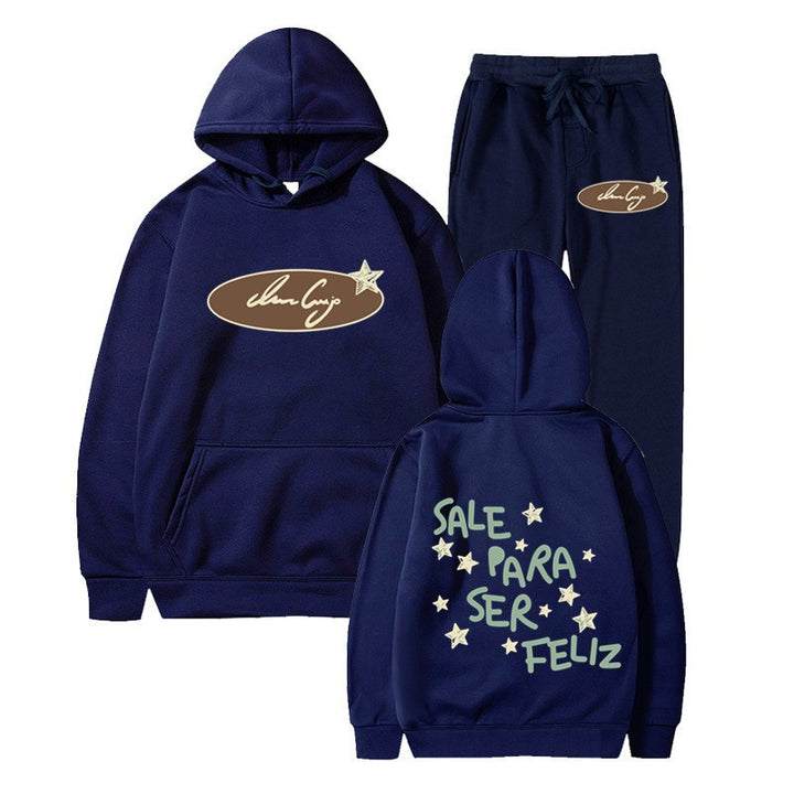 Women’s hoodie sweatshirt with inspiring lettering and casual cut Chic & Stil