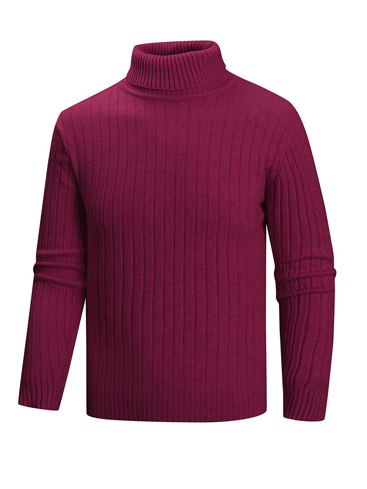 High-quality fine knit turtleneck sweater for men Lune London