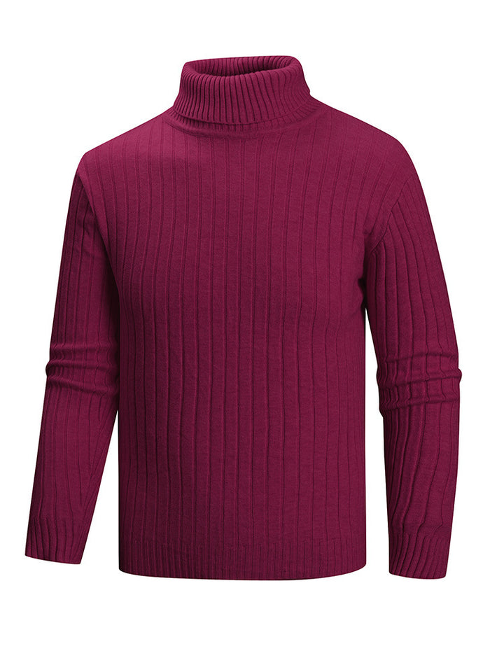 High-quality fine knit turtleneck sweater for men Lune London