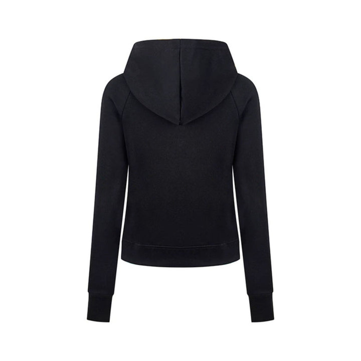 Women’s hooded sweatshirt jacket with oversized zipper and relaxed fit Amarae
