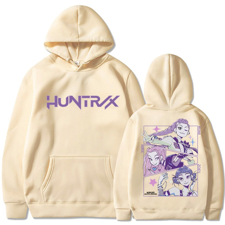 Women's hoodie with artistic anime print Chic & Stil