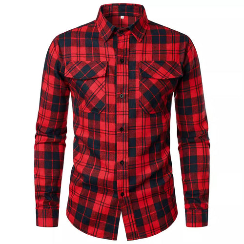 Plaid flannel shirt for men Amarae