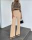 Ensemble élégant pour femmes avec pantalons larges et coupe cintrée Chic & Stil