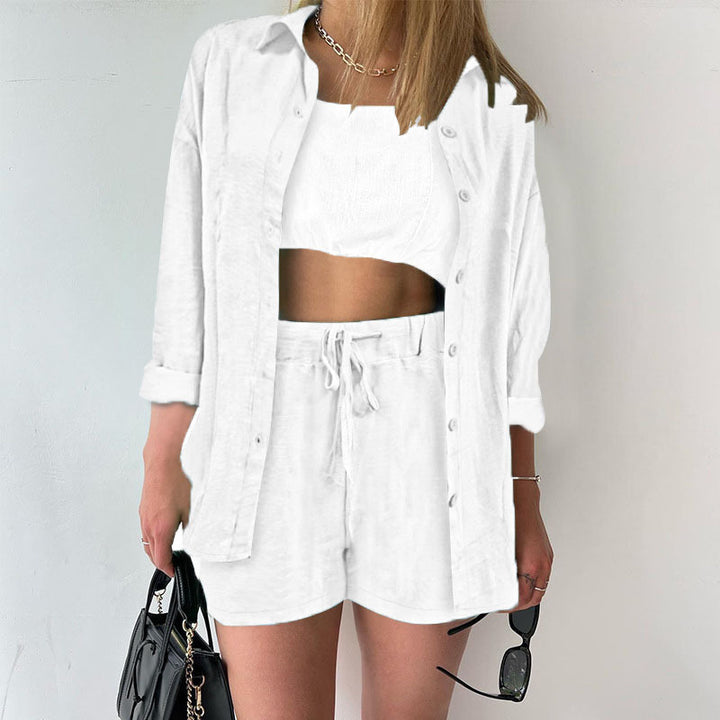 Amarae Linen Casual Set for Women