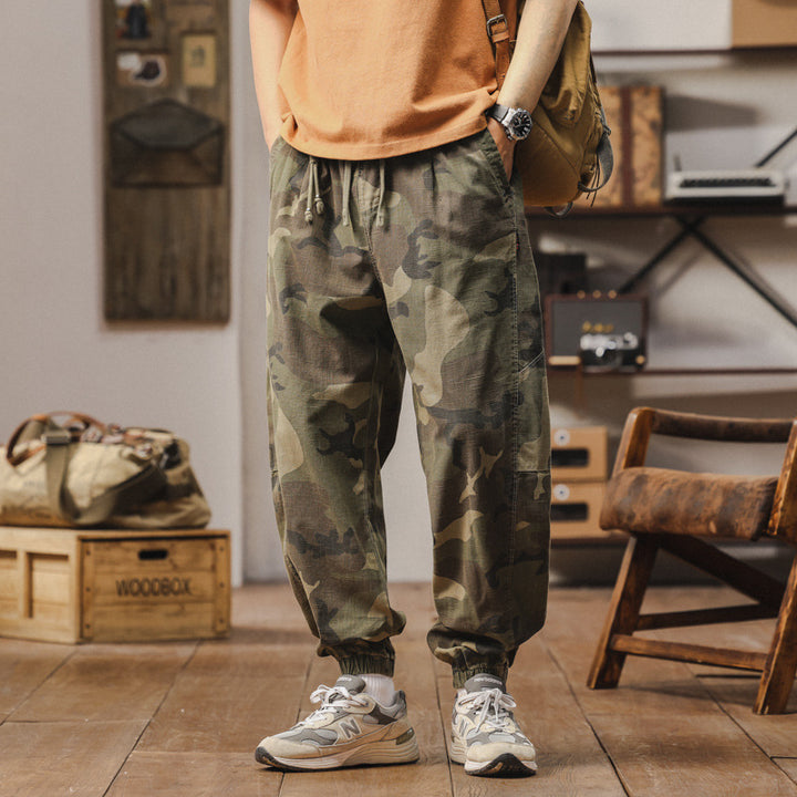Casual camouflage jogger pants for men Lune London