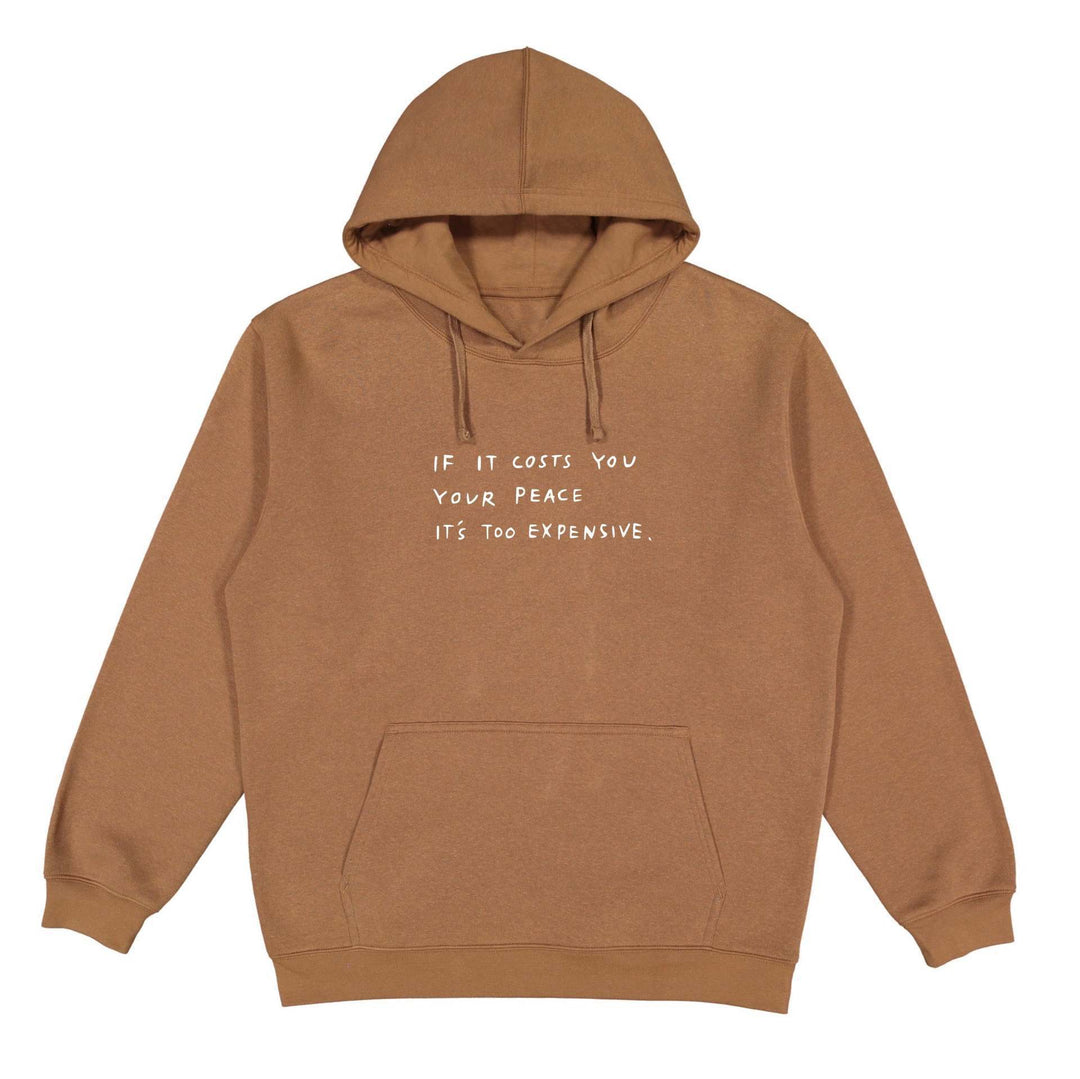 Women's hoodie with inspiring motif Lune London
