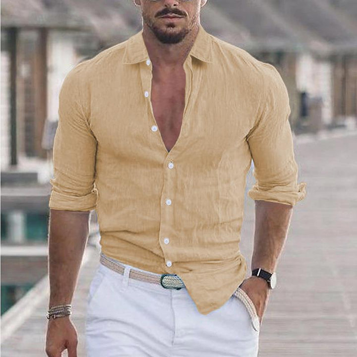 Herren Hemd mit modernem Schnitt und taillierter Passform von Lune London