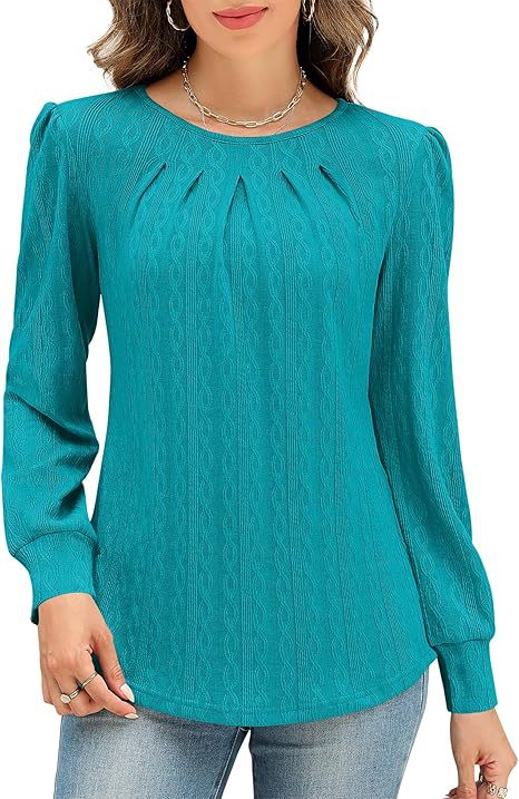 Ladies' blouse stylish with decorative draping Lune London