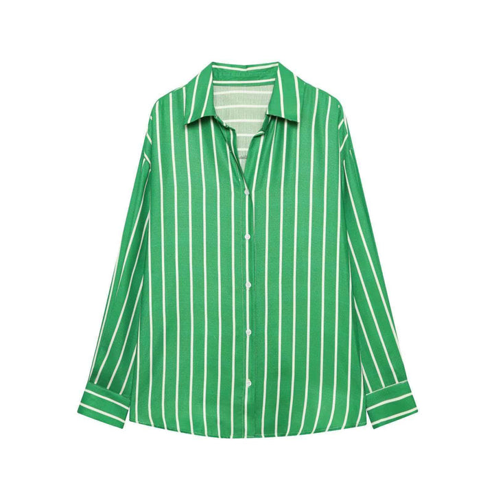 Chemisier pour femme avec un motif rayé moderne et une coupe précise Chic & Stil