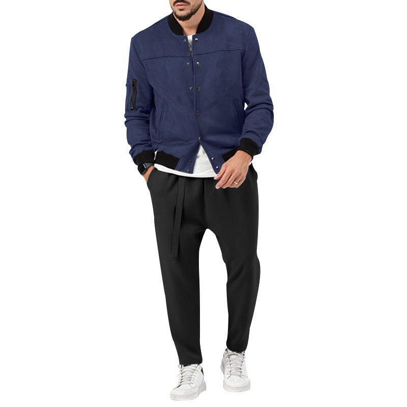 Casual bomber jacket for men with practical pockets Lune London