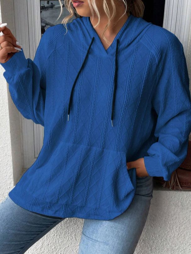 Comfortable textured hoodie for women Lune London