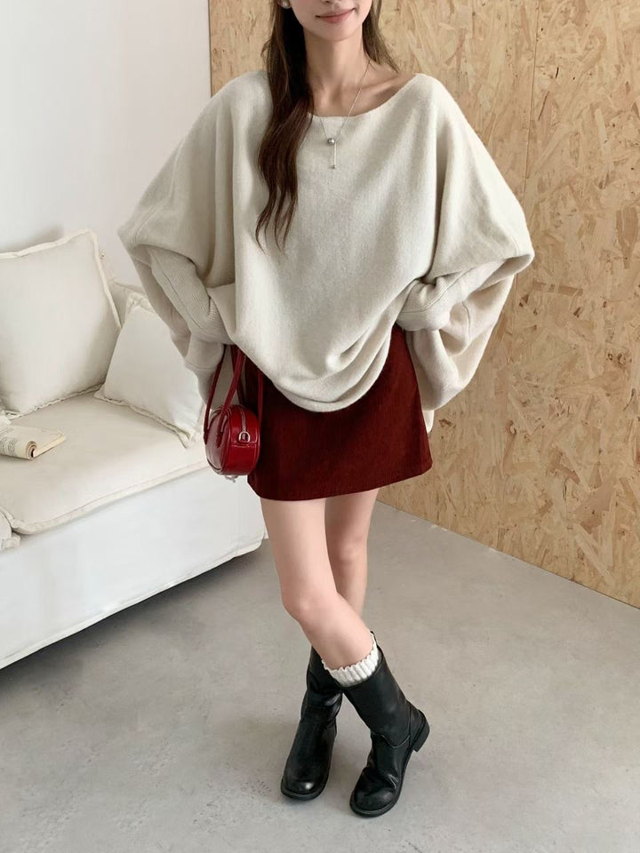 Pull oversized pour femmes en tissu doux et élégant avec une coupe décontractée Chic & Stil