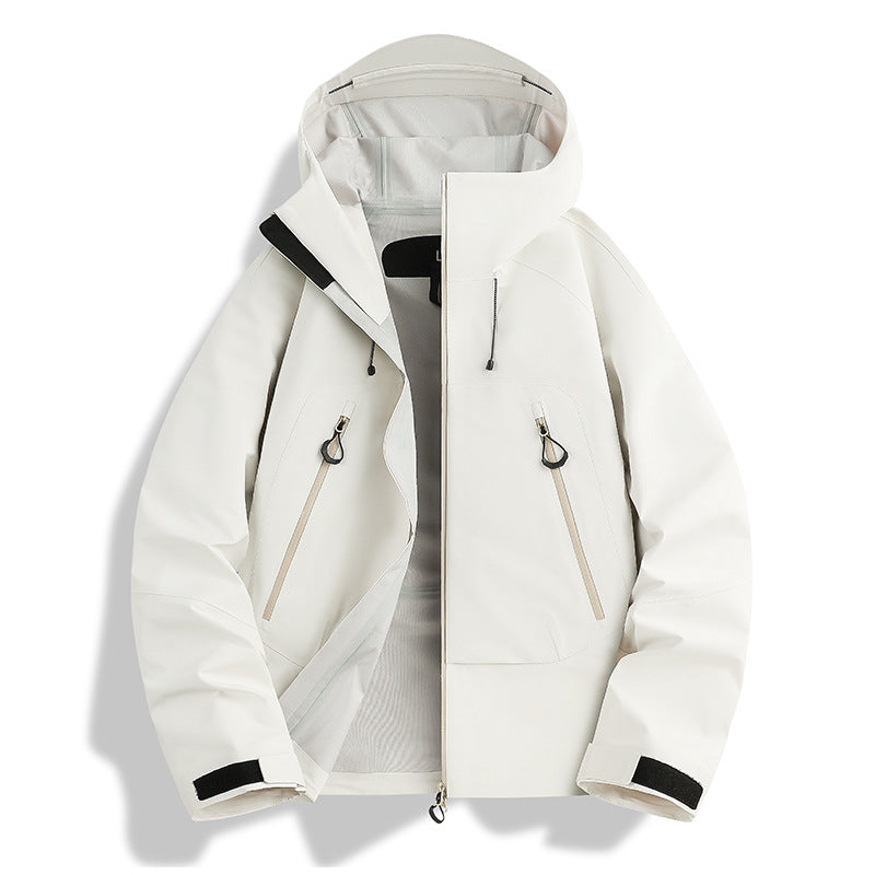 Men's waterproof softshell jacket with removable quilted inner jacket Amarae