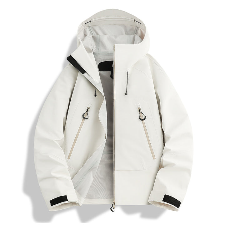 Men's waterproof softshell jacket with removable quilted inner jacket Amarae