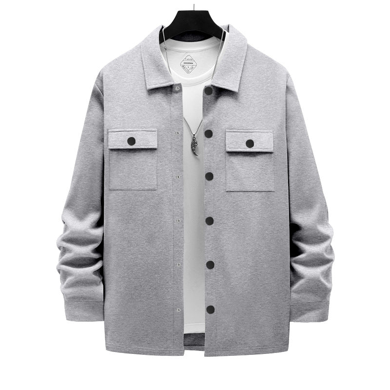 Trendy shirt jacket for men with practical pockets and innovative comfort Lune London