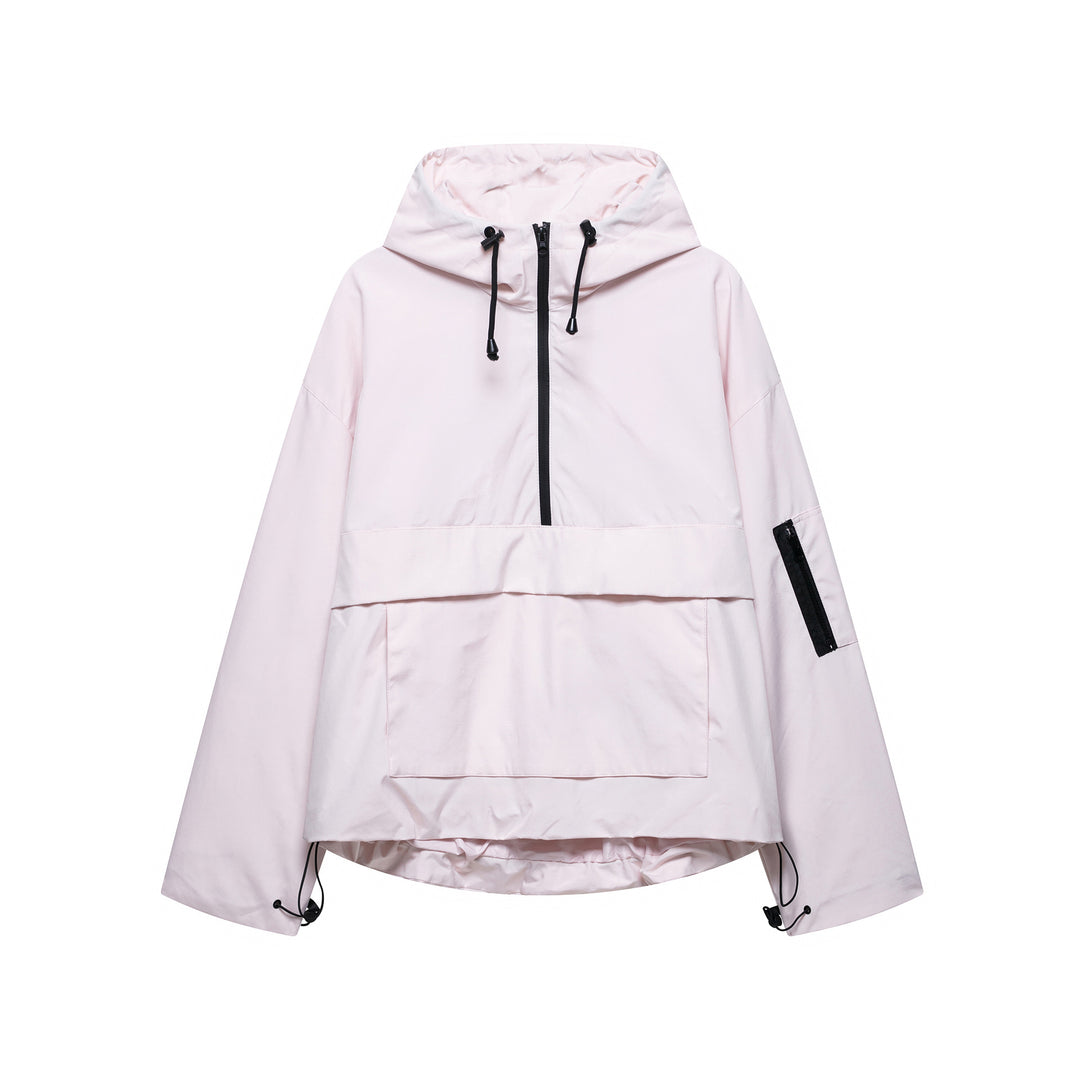 Functional jacket for women with practical pockets and adjustable waist Lune London
