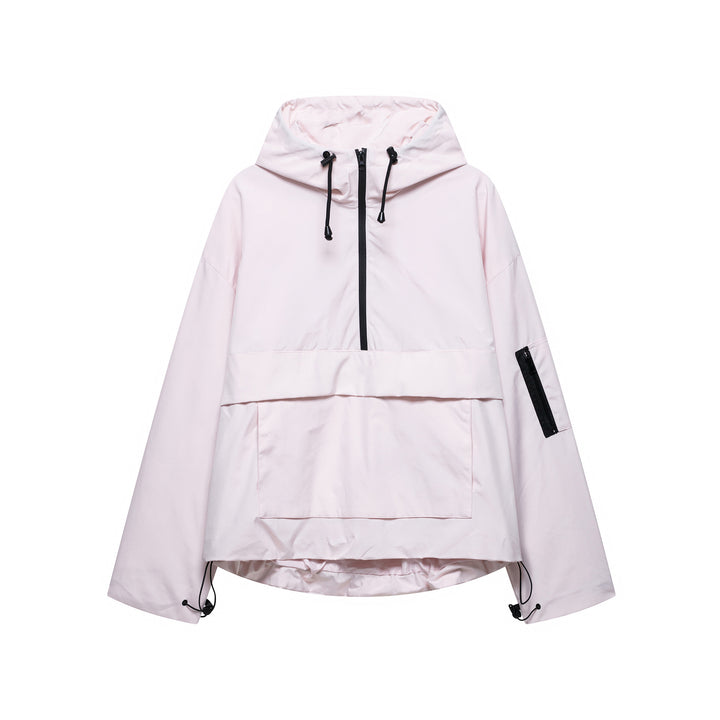 Functional jacket for women with practical pockets and adjustable waist Lune London