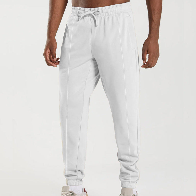 Men's sporty leisure pants with elastic waist and side pockets Lune London