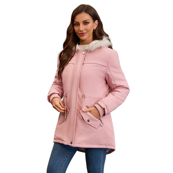 Fashion women's transitional jacket with cozy lining and adjustable waist Lune London
