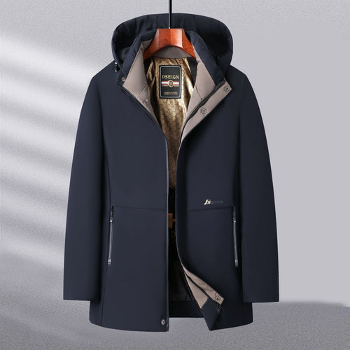 Functional windbreaker jacket for men with versatile pockets Amarae