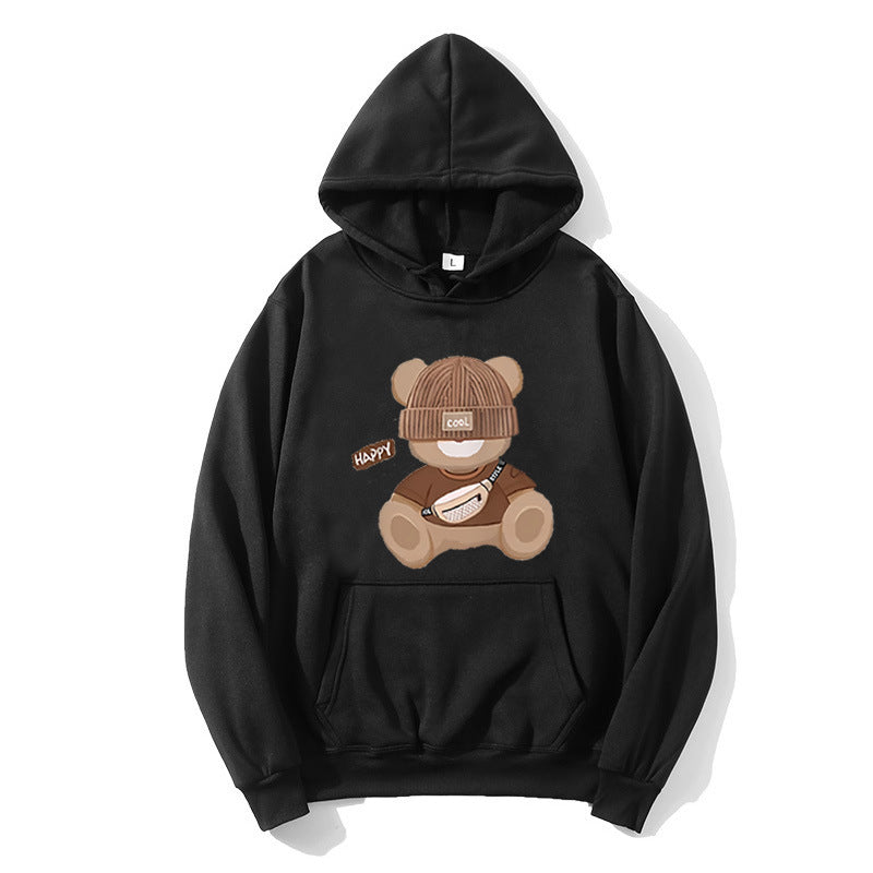 Women's hoodie with unique bear motif Chic & Stil