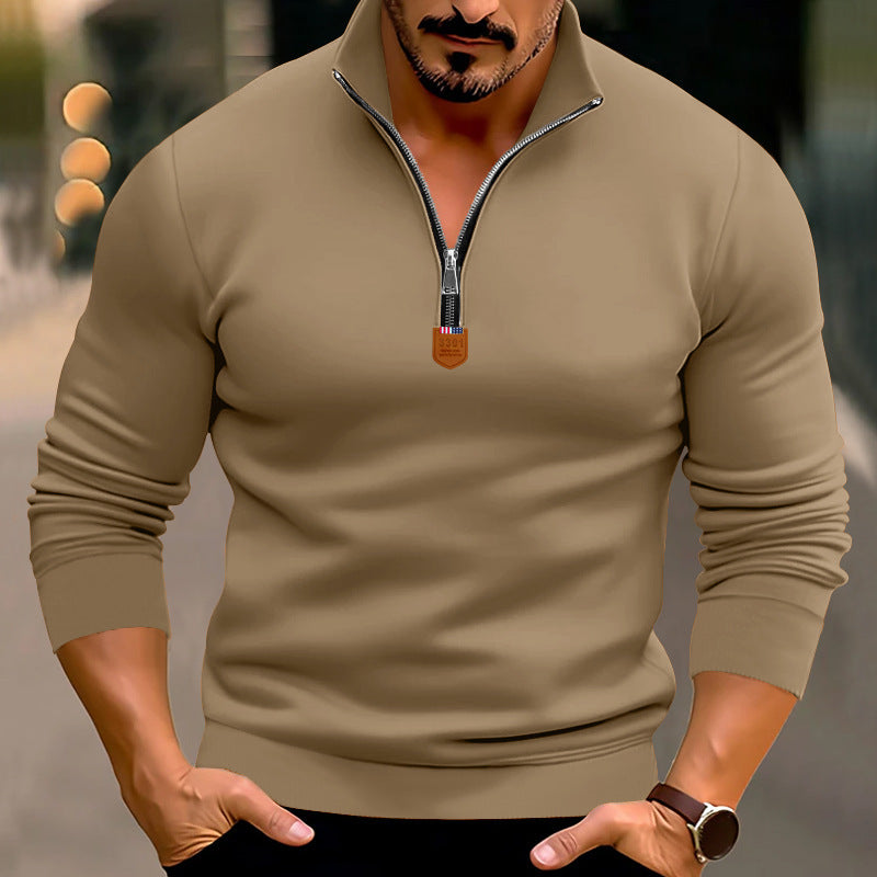 Men's Sweatshirt with modern zip closure Lune London