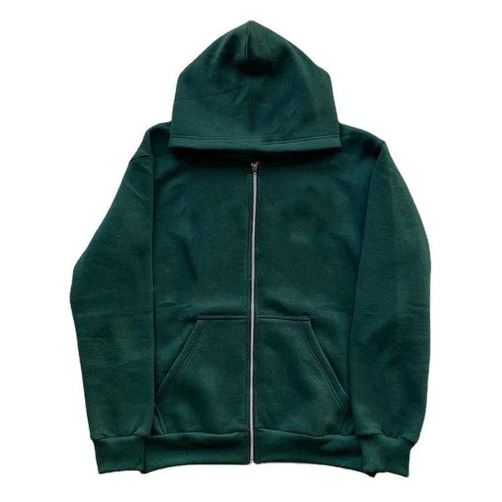 Casual hooded jacket for women with full zip Lune London