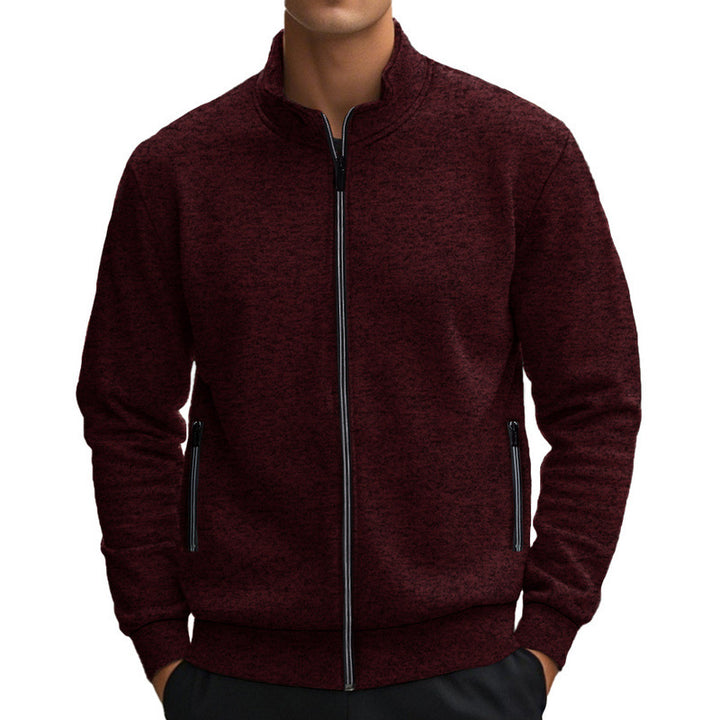 Men's high-quality training jacket with breathable structure and trendy zip Chic and style