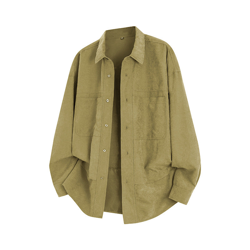 Casual overshirt jacket for men with practical chest pockets Lune London