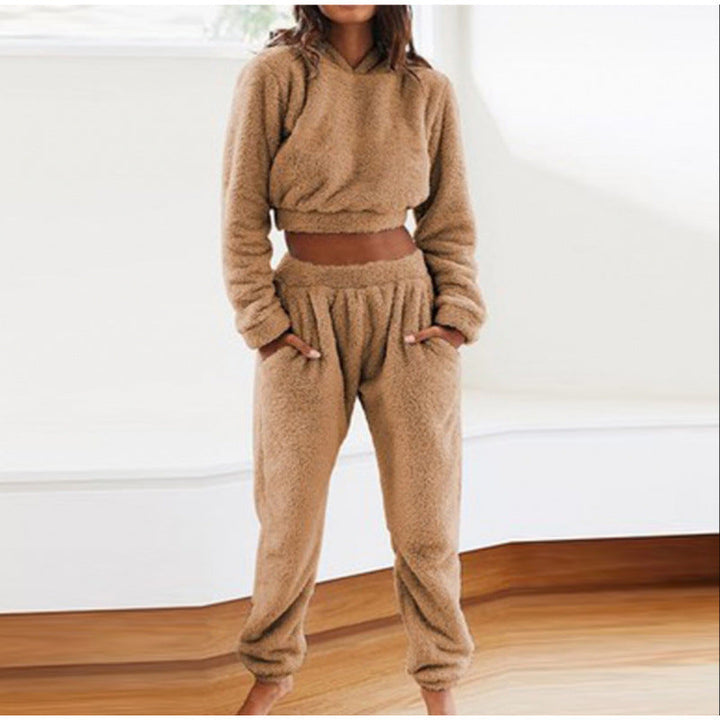 Women's Cozy Lounge Set Made Of Soft Fleece Lune London