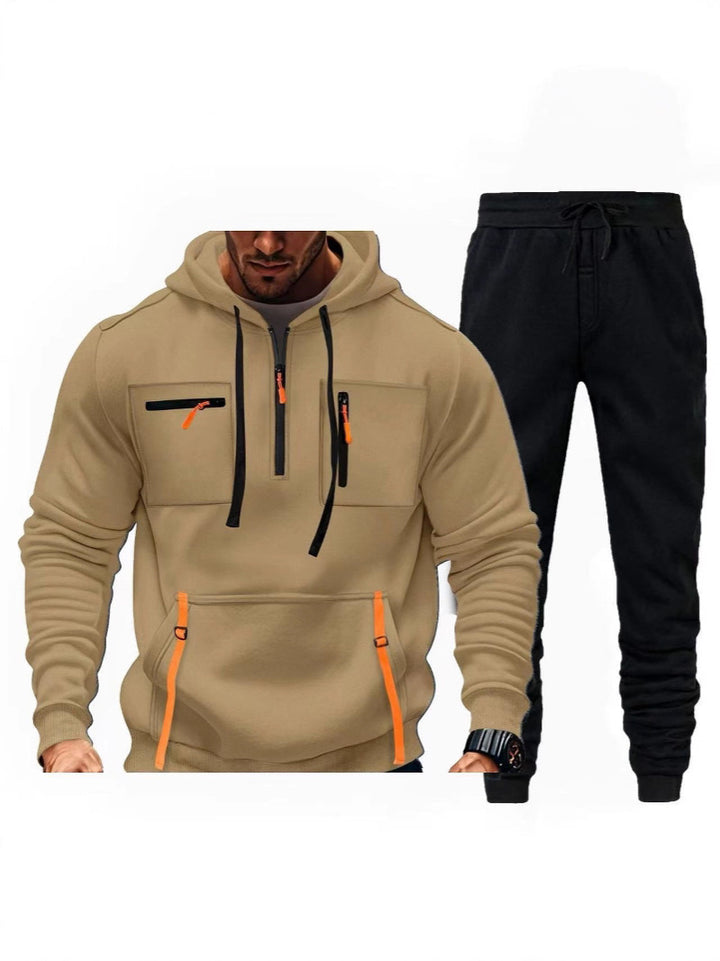 Men multifunctional hoodie and jogger pants Lune London
