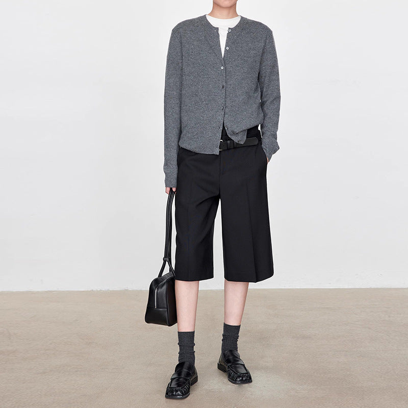 Veste courte féminine à la mode et décontractée avec coupe ample Chic & Stil